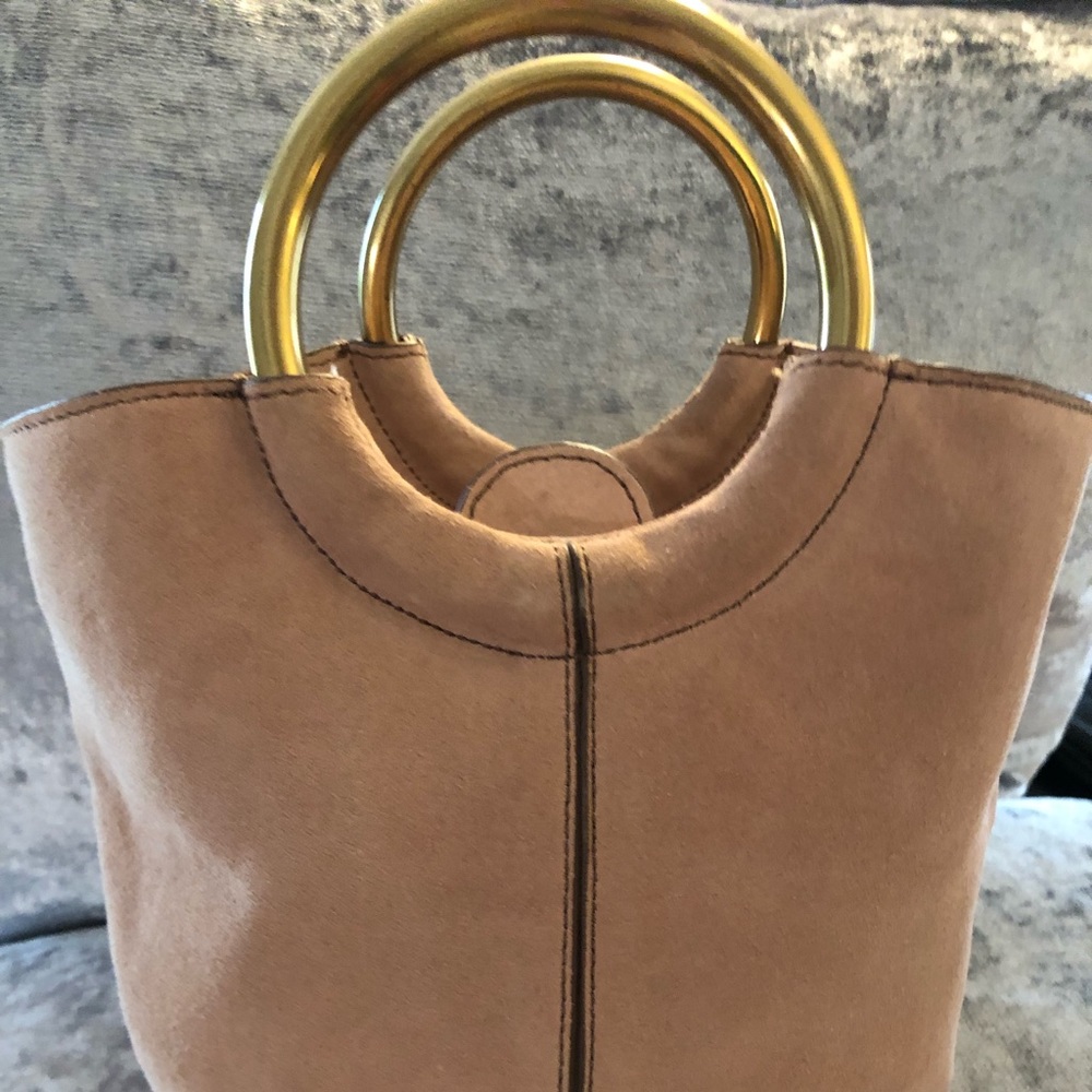 J. Crew Blush Bucket Bag - only used once